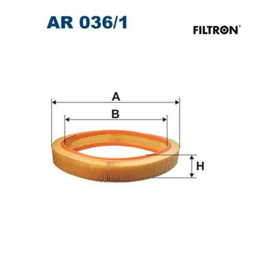 Air filter filtron - air, 036/1
