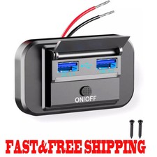 12V Dual USB Fast Charger