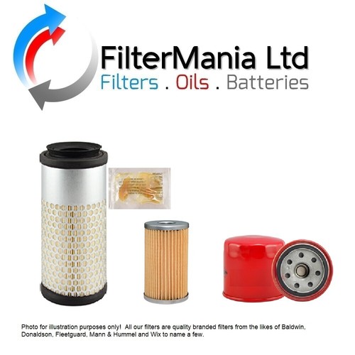 Kubota kx36 filter kit air - kx36-3,