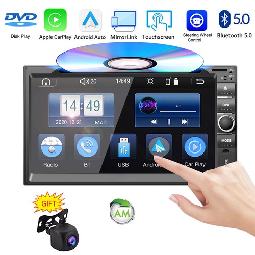 Double 2din dash car - 7", cd