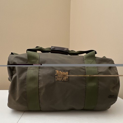 Filson barrel pack - barrel, green
