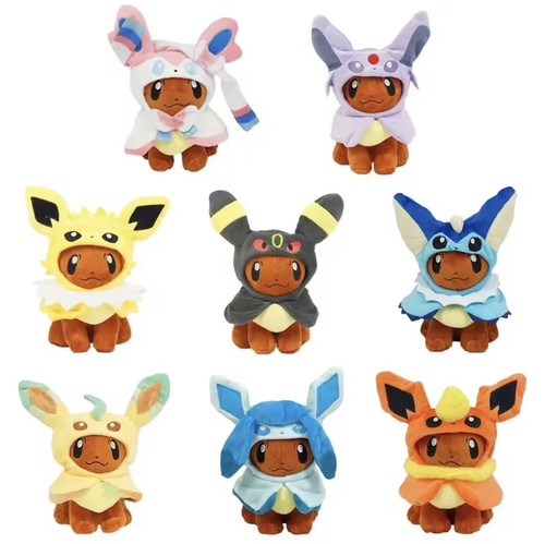 Pokémon eevee cosplay poncho - cosplay,