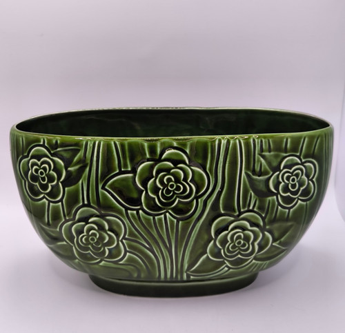 Sylvac 4826 green floral - sylvac,
