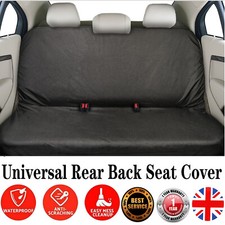 Universal Waterproof Rear Car Seat Cover Dog Pet Heavy Duty Seat Protector