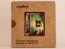 RUBY SALT PETER REMIXED (Z6) 11 Track CD Album including Picture Sleeve CREATION