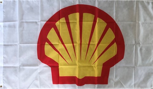 Shell flag gas station - flag,