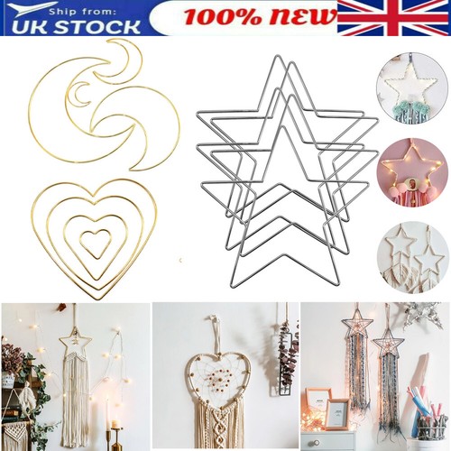 Metal dream catcher - dream, rings