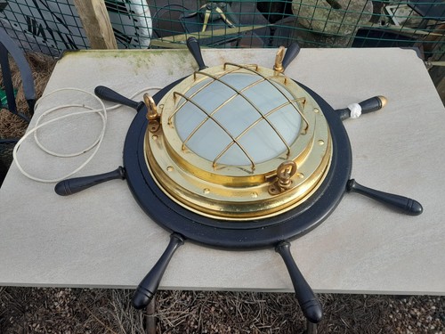 Vintage ship lamp nautical - vintage,