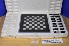 Marble and Onyx Chess Set