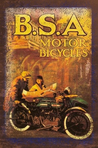 Bsa motor bicycle - bsa,