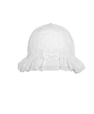 Emile Et Rose White Sun Hat Age 2-4 Years  NEW Gabby Hat Cotton Lined NEW Tags