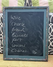 Large Vintage Painted Wooden