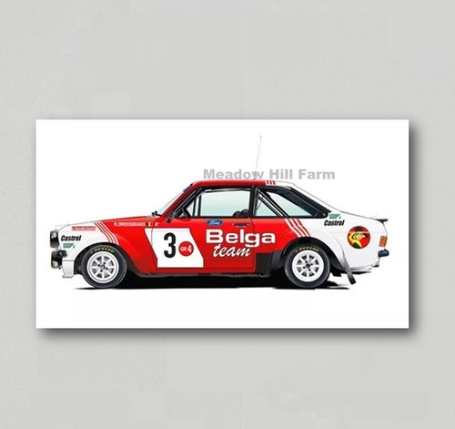 Fridge magnet ford escort - fridge, mk2
