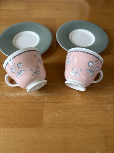 Wedgwood pair small coffee - of,