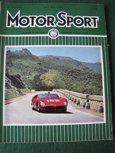 Motor sport magazine jun 1961 - jun,