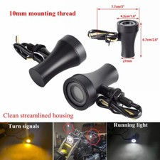 Motorcycle 10mm Bullet Turn