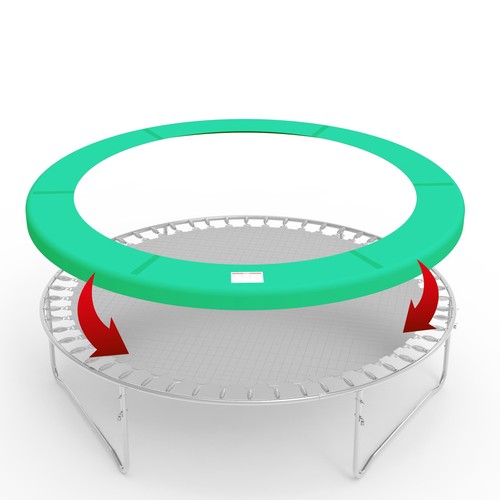10ft outdoor round trampoline - 10ft,