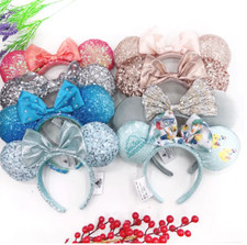 230 Styles Rare Disney Parks Mickey Magical Bow Minnie Mouse Ears Headband Cos