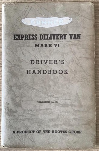 Commer express delivery - delivery, van
