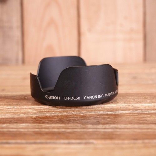 Used canon dc50 lens - canon, hood