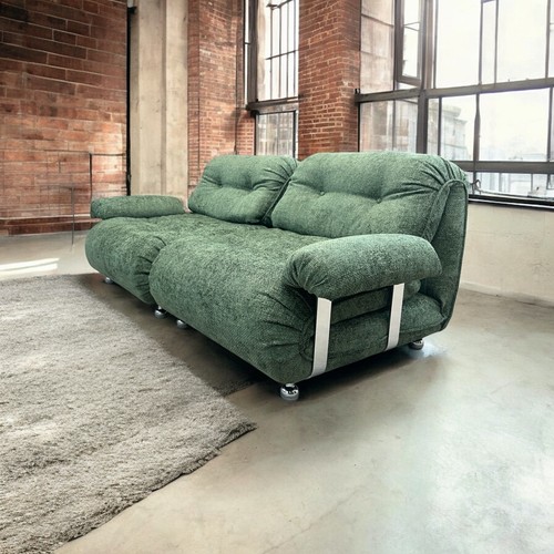 Sofa settee green - sofa, g