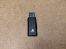 Sony PlayStation Wireless Adapter CUHYA-0081 PS4 USB Gold Headset Dongle Black