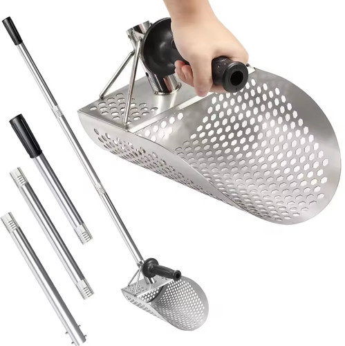 Metal detector sand scoop - metal,