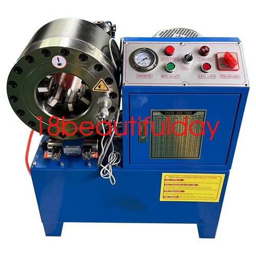 Inch rubber hose crimper - inch,
