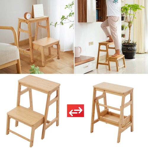 Bamboo wood step - 2,