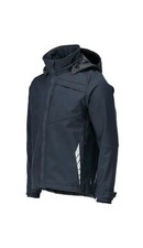 Mascot 23102 Softshell Jacket with hood  Black Size XL
