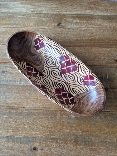 Large african wooden - wooden, fruit