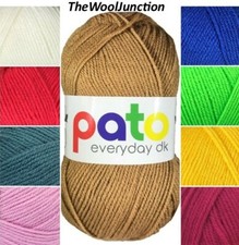 Cygnet Pato DK Knitting Wool / Yarn Double Knitting Knit 100g Ball - 34 Shades