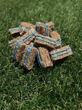 1:32 Scale Mini Square Hay Bales With Blue String X 10