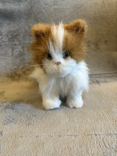 Hasbro furreal friends kitten cat white & Ginger 2009 Fully Working
