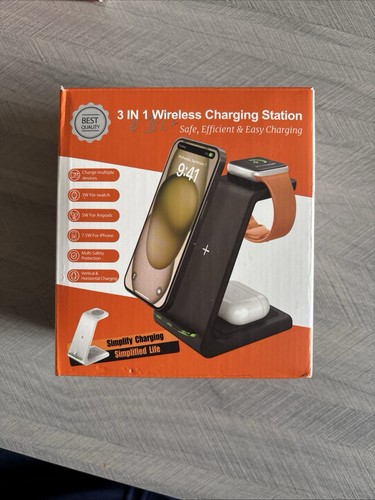 Wireless charger dock 1 - wireless, 3-in-1