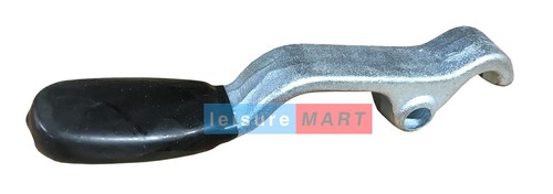 Ramp closure handle fitted - closure, as