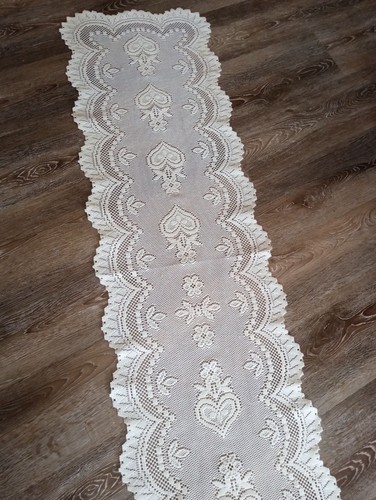 Vintage mesh lace buffet scarf - vintage,