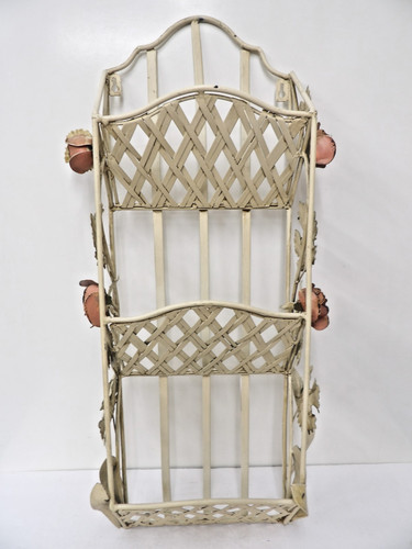 Vintage toleware metal - metal, 3