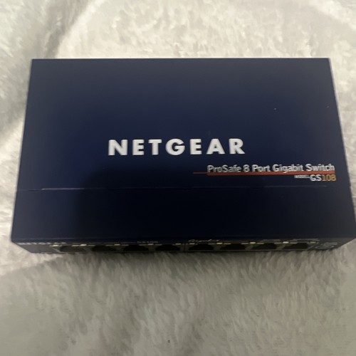 Netgear prosafe gs108 port - netgear, 8-port
