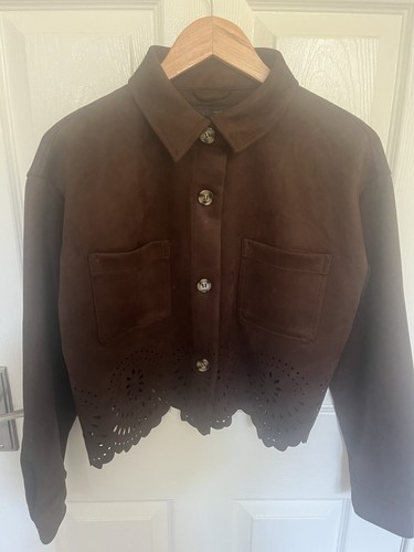 Zara brown suede - effect, set