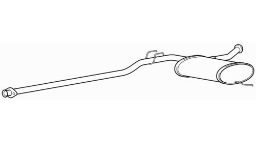 Quality centre exhaust middle - quality,