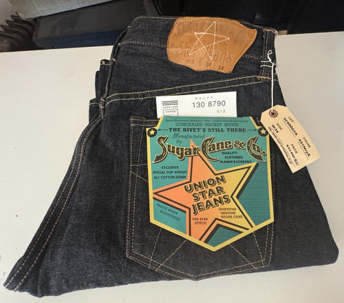Sugar cane union star jeans - sugar,