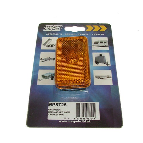 Maypole amber side marker - side, lamp