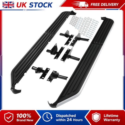 Silver black side steps - black,