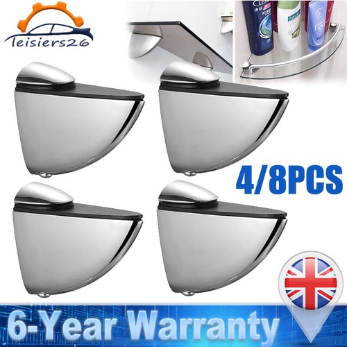 Glass shelf brackets clamp - glass,