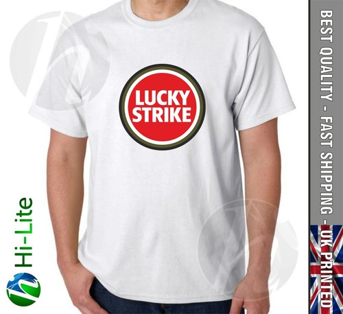 Ts37 lucky strike logo - logo, white