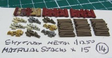 Material Stacks x 15 by Skytrax, Scale 1/1250 Ship Model