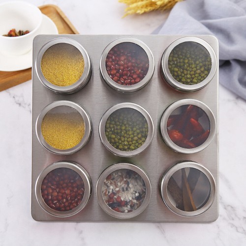 Stainless steel magnetic spice - steel,