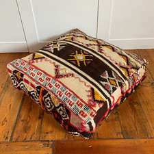 Vintage kilim floor cushion - floor,