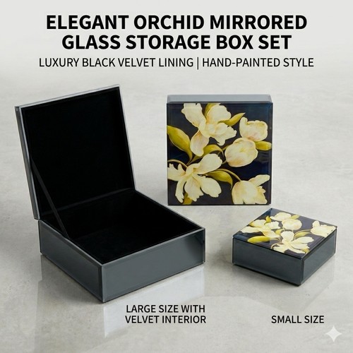 Elegant mirrored glass - mirrored,